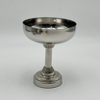 صحن تقديم معدنية فاخرة – تصميم أنيق وعصري15×12×12سم 