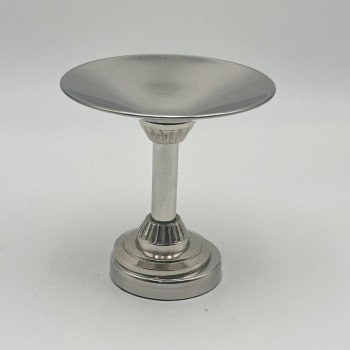 صحن تقديم معدنية فاخرة – تصميم أنيق وعصري13×13×13سم 