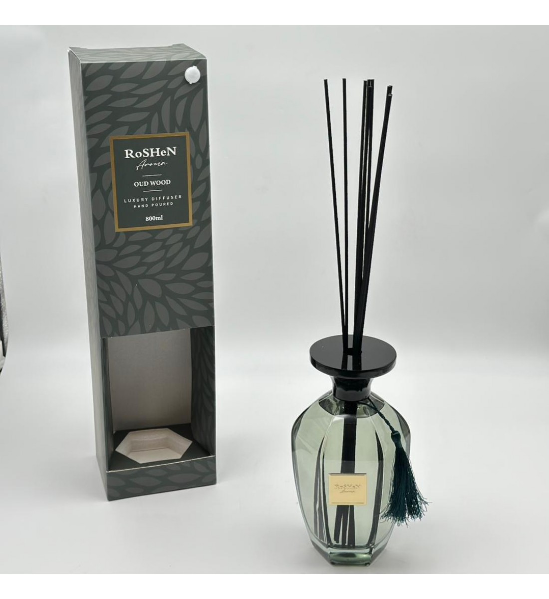 فواحه عطرية مع عيدان زجاج800 مل 