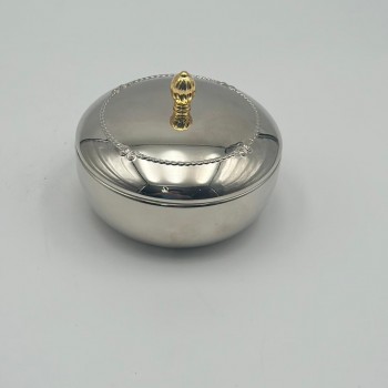 تمريه استيل فضي 11سم