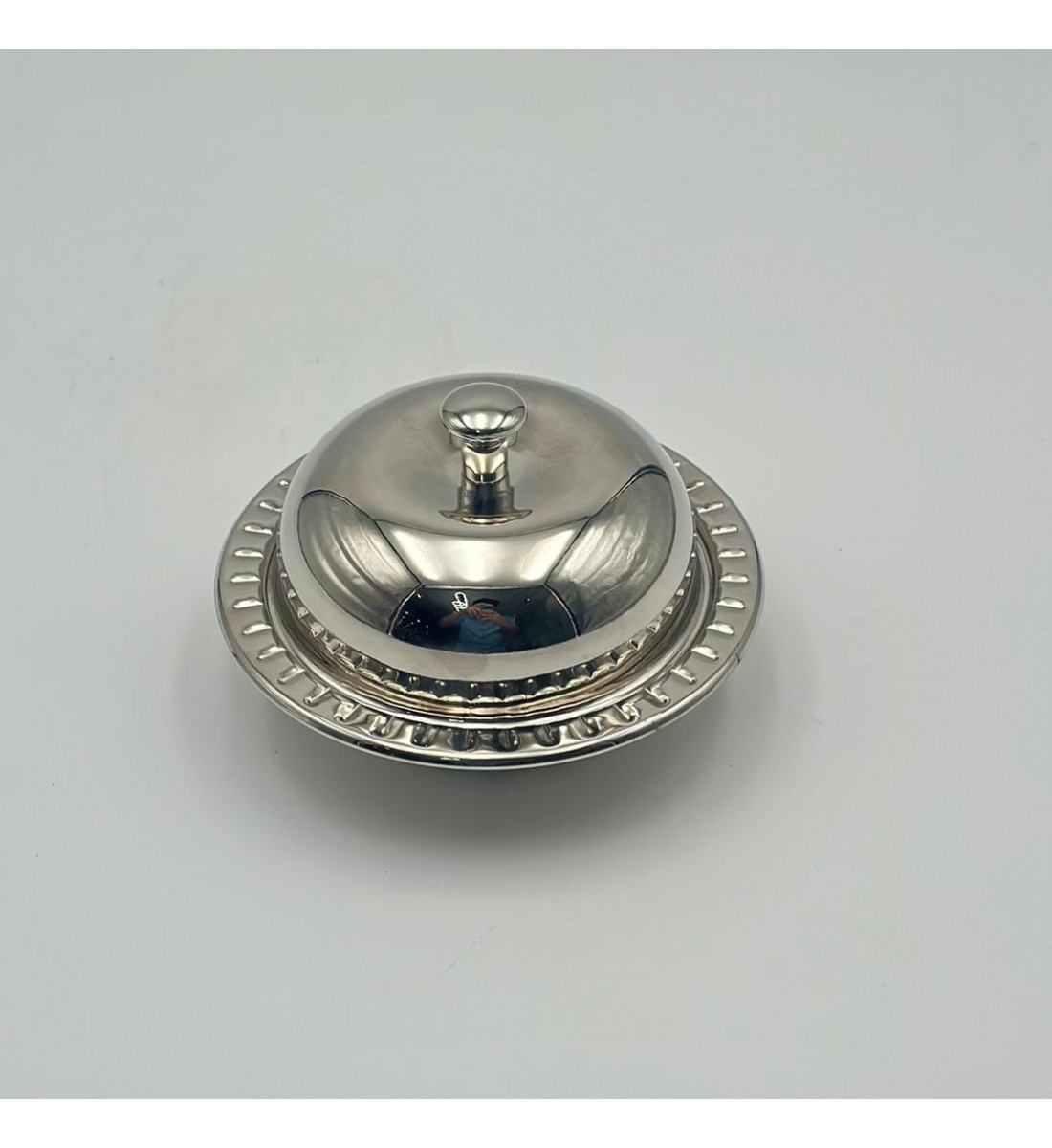 تمريه استيل فضي 12سم