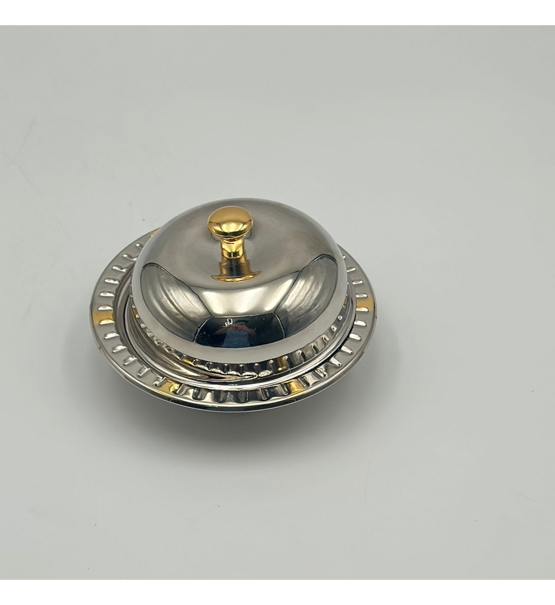 تمريه استيل فضي 12سم