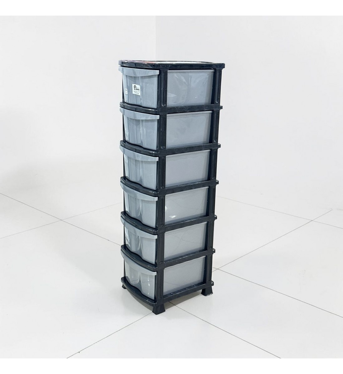 وحدة ادراج تخزين بلاستيك6ادراج 137×37×45سم 