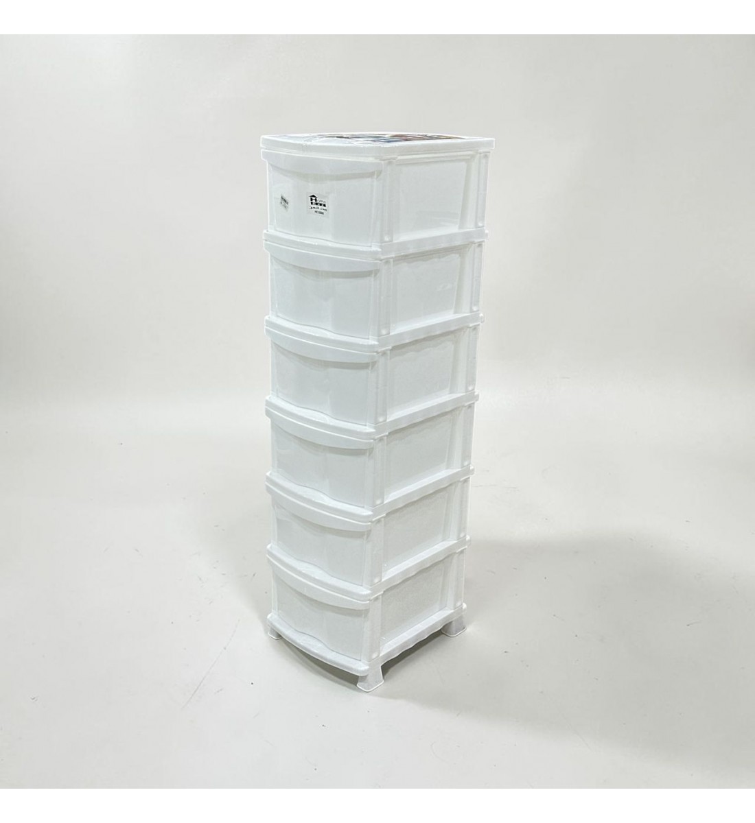 وحدة ادراج تخزين بلاستيك6ادراج 137×37×45سم 