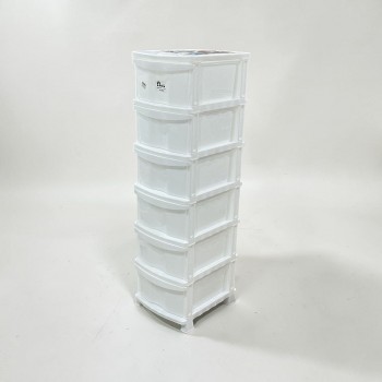 وحدة ادراج تخزين بلاستيك6ادراج 137×37×45سم 