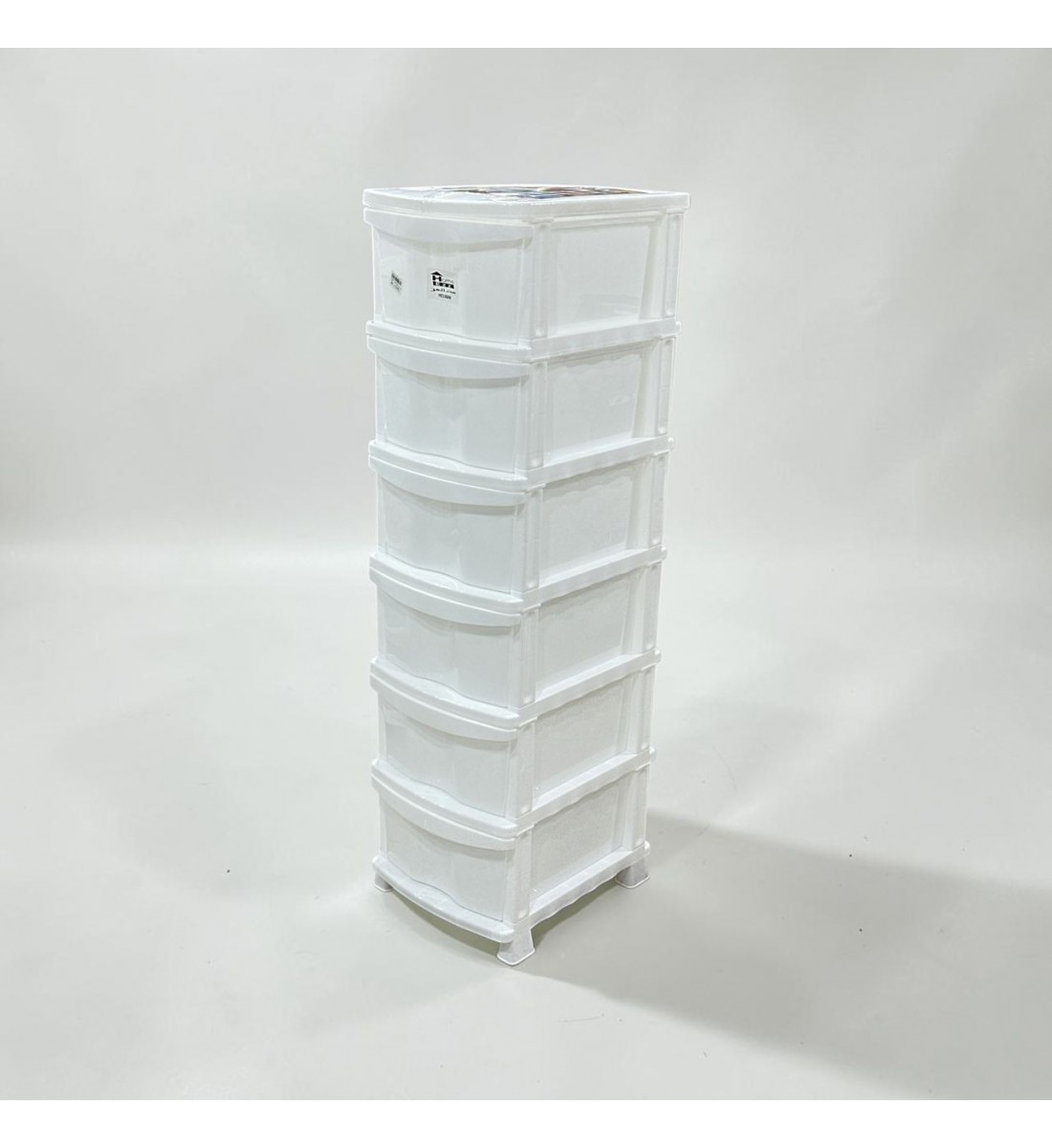 وحدة ادراج تخزين بلاستيك6ادراج 137×37×45سم 