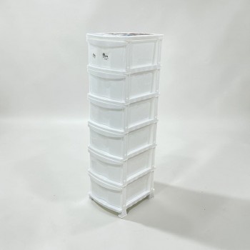 وحدة ادراج تخزين بلاستيك6ادراج 137×37×45سم 