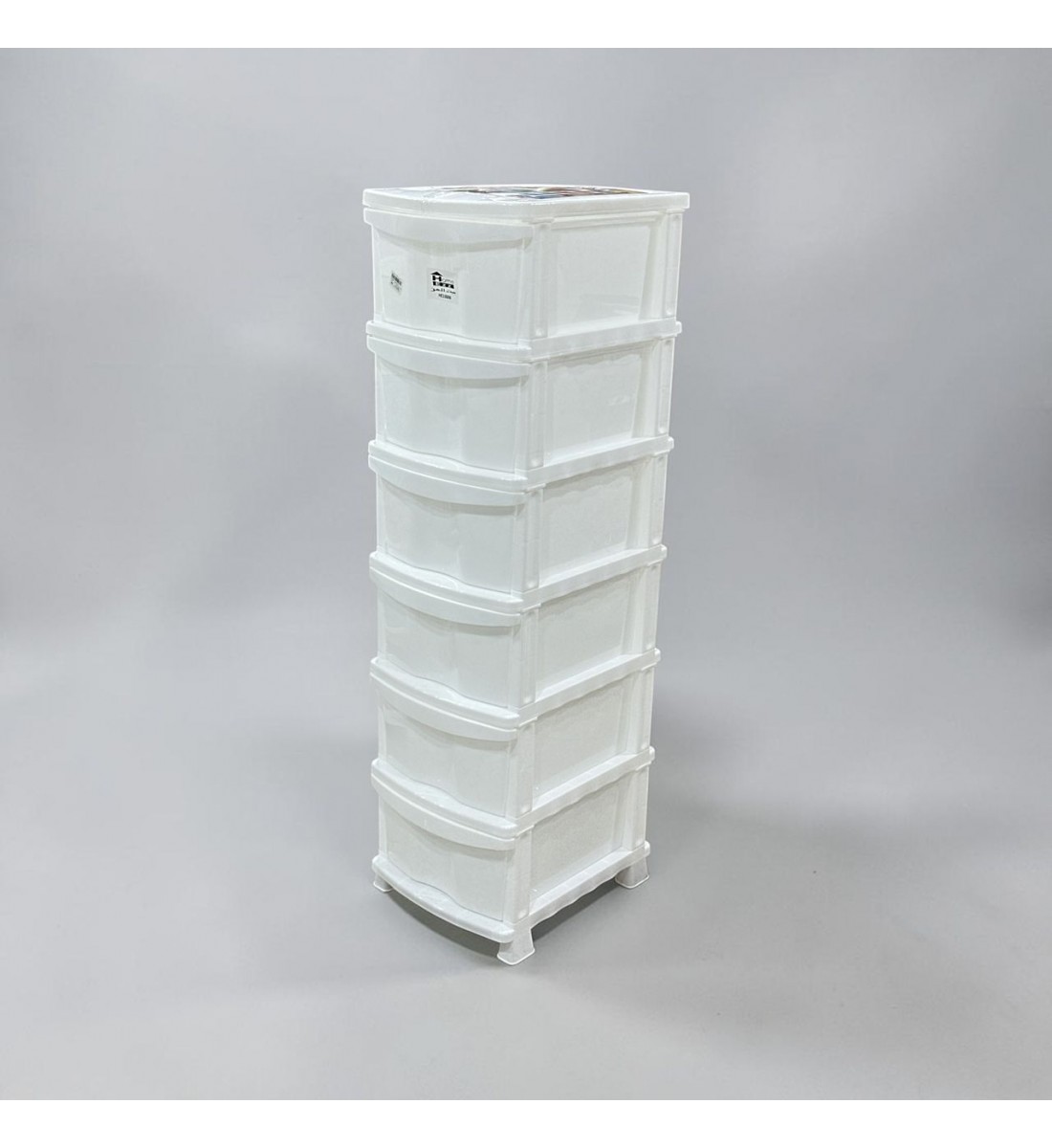 وحدة ادراج تخزين بلاستيك6ادراج 137×37×45سم 