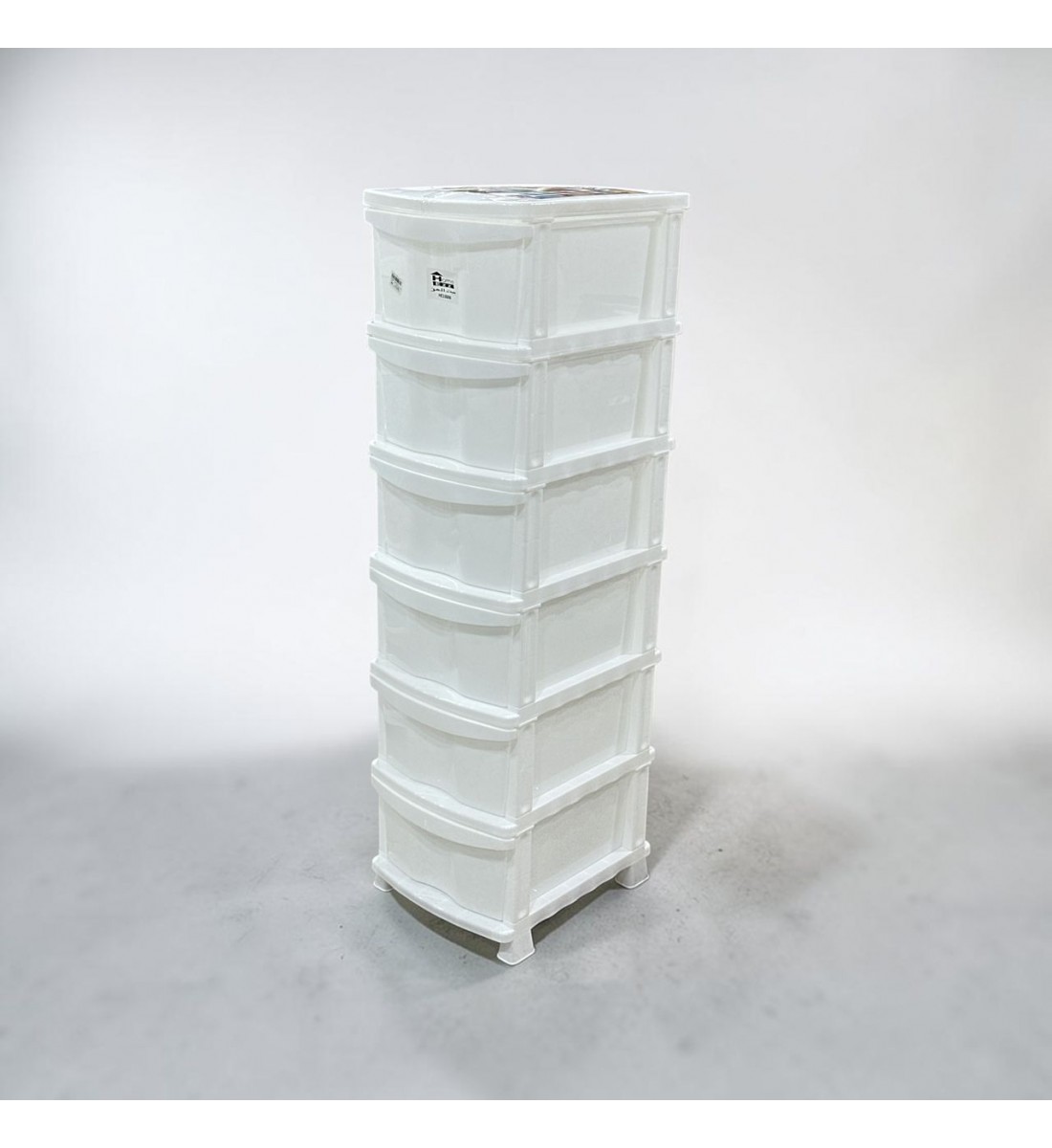 وحدة ادراج تخزين بلاستيك6ادراج 137×37×45سم 