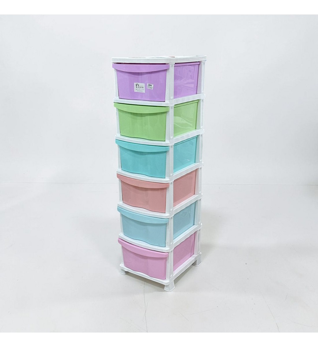 وحدة ادراج تخزين بلاستيك6ادراج 137×37×45سم 