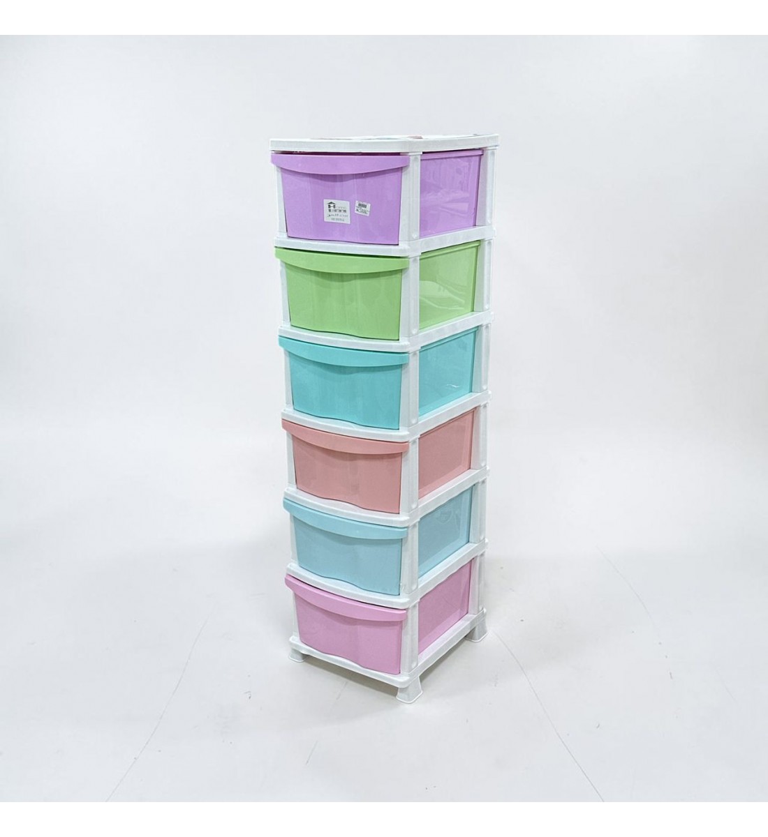 وحدة ادراج تخزين بلاستيك6ادراج 137×37×45سم 