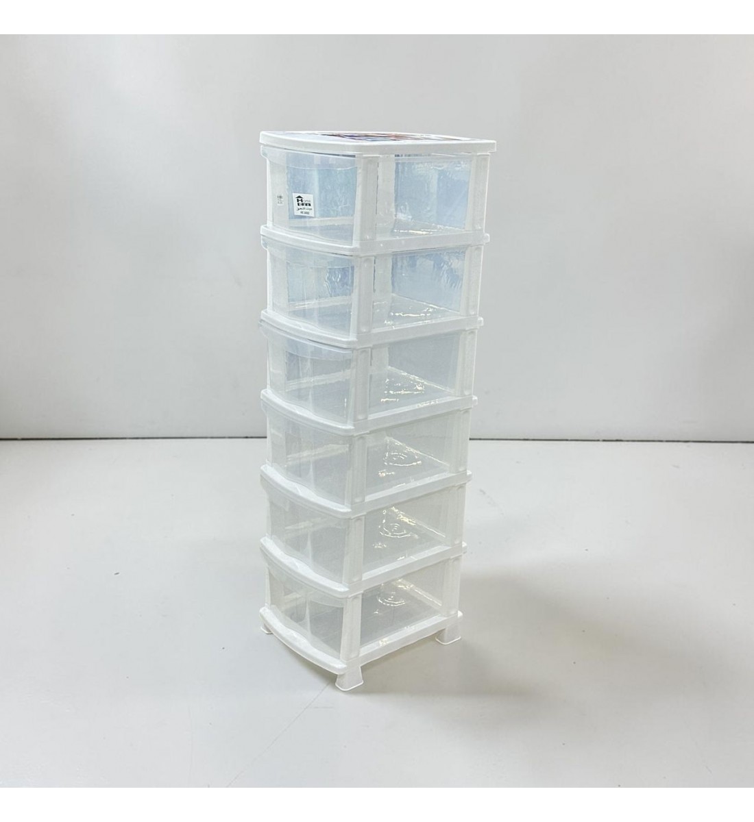 وحدة ادراج تخزين بلاستيك6ادراج 137×37×45سم 