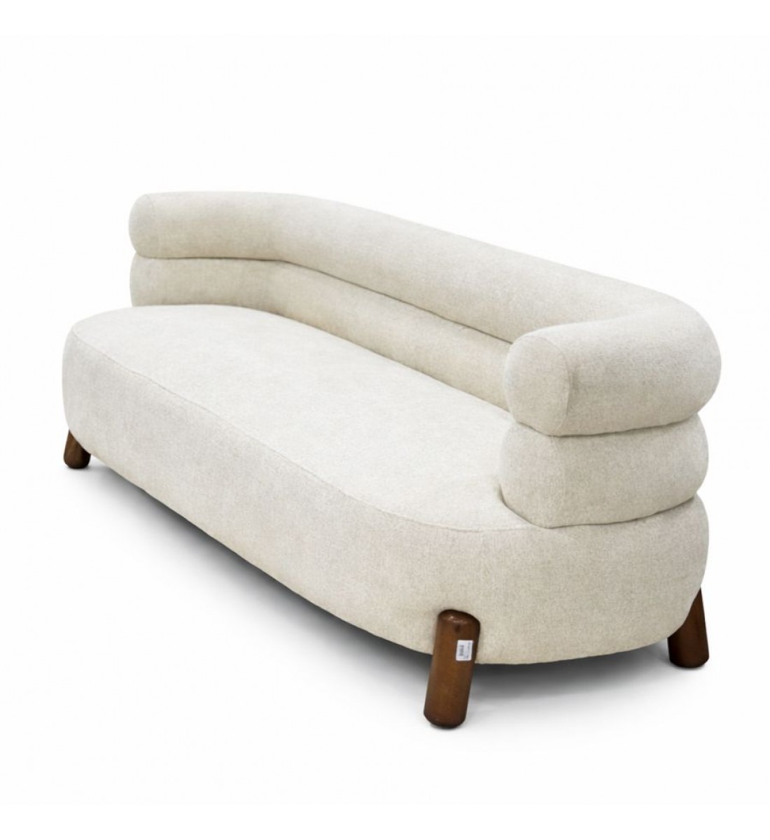 كنبة مفردة قماش بتصميم عصري70×55×190سم ارتفاع الجلسة 40سم 