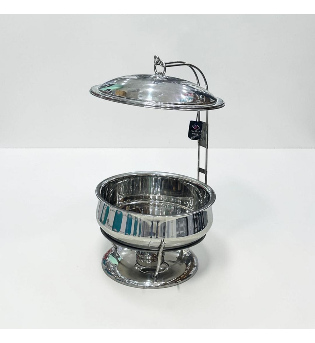 سخان طعام من الستانلس ستيل هندي غطاء استيل –8000مل 