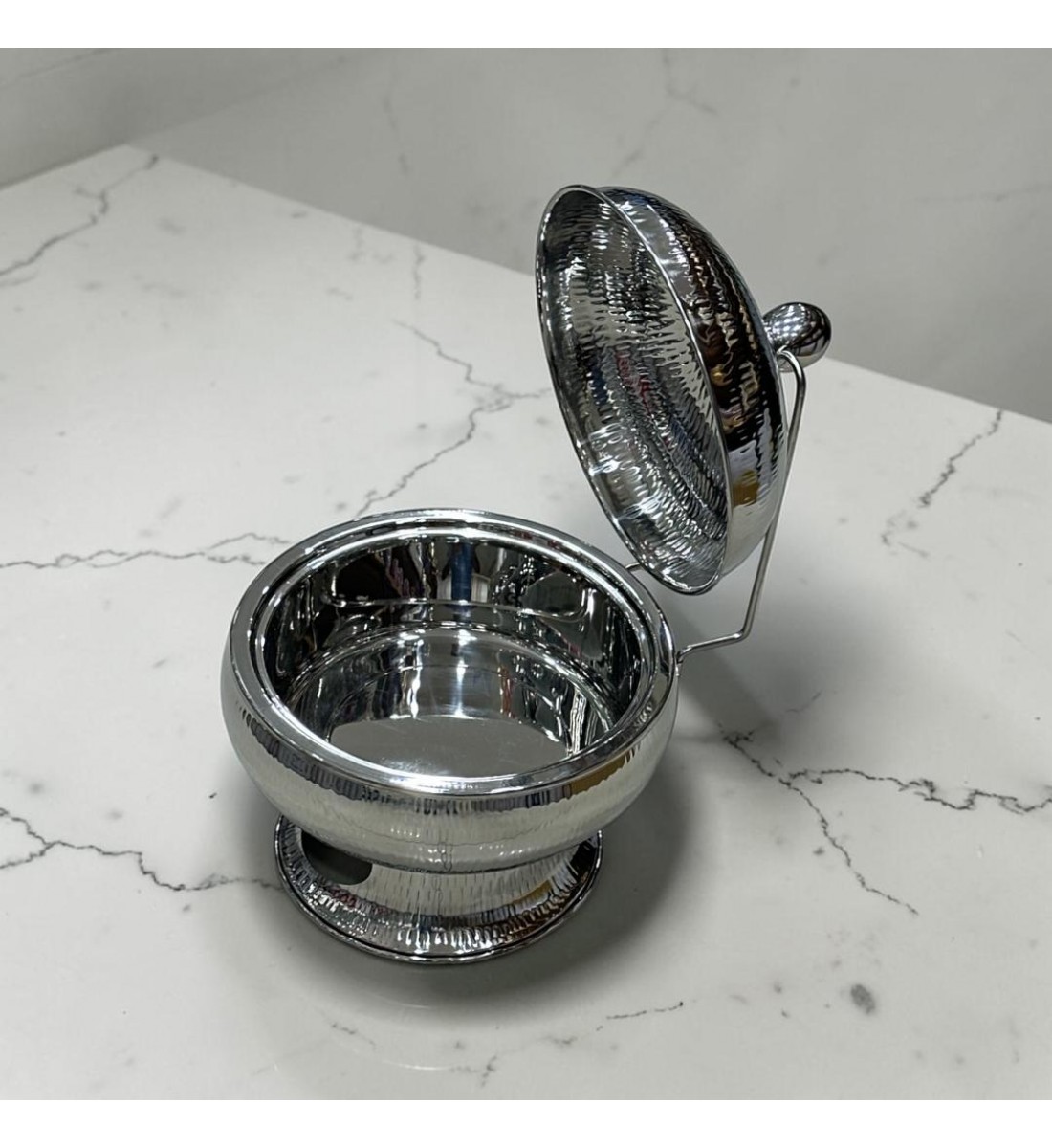 سخان طعام من الستانلس ستيل هندي غطاء استيل4لتر 