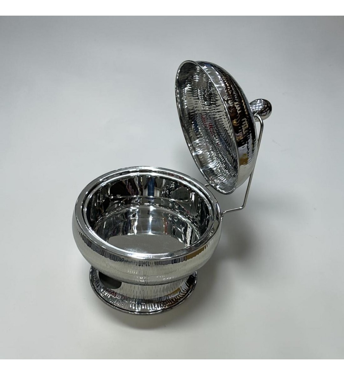 سخان طعام من الستانلس ستيل هندي غطاء استيل4لتر 