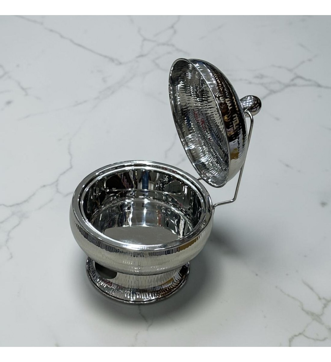 سخان طعام من الستانلس ستيل هندي غطاء استيل4لتر 