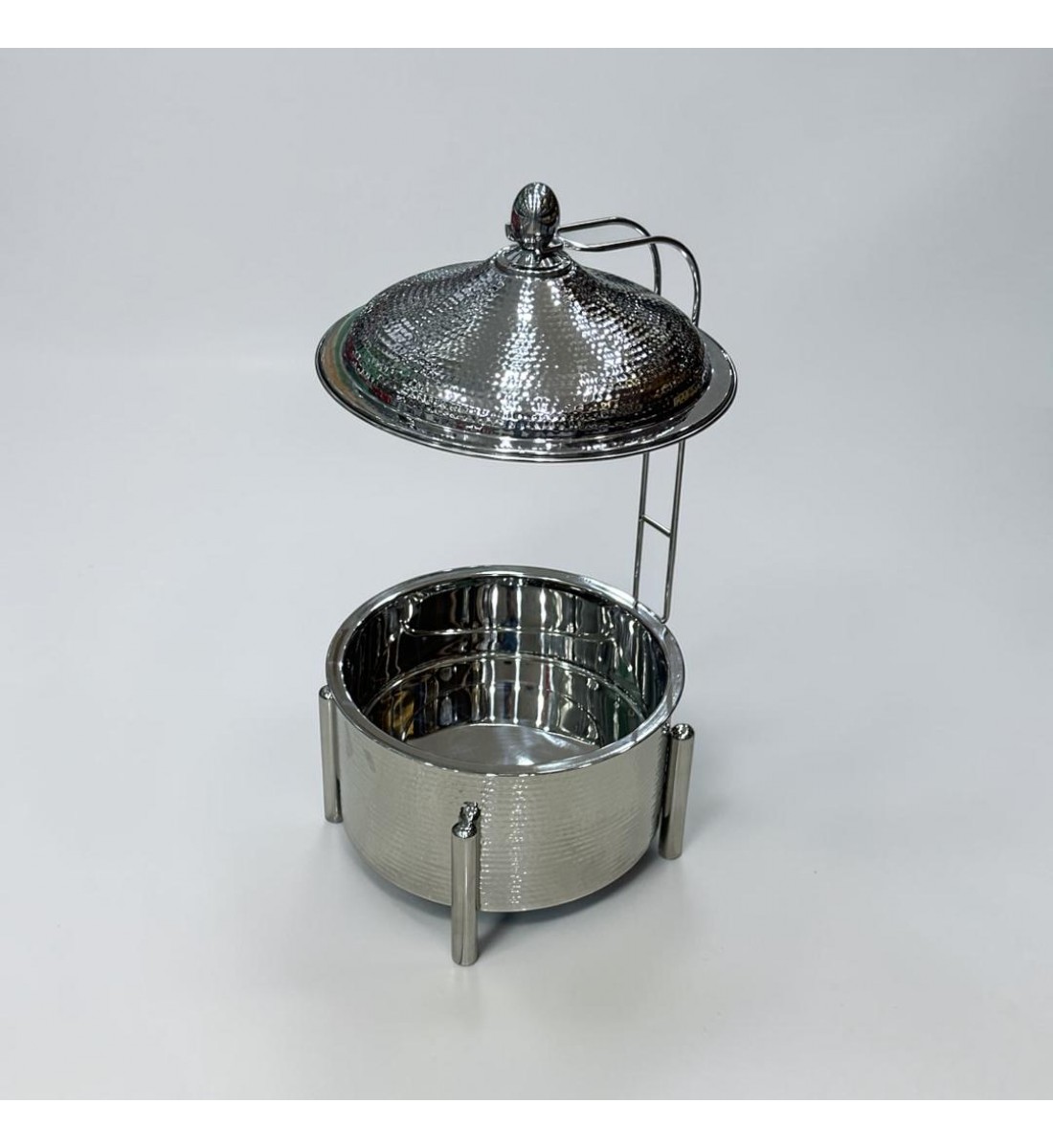 سخان طعام من الستانلس ستيل هندي غطاء استيل6لتر 