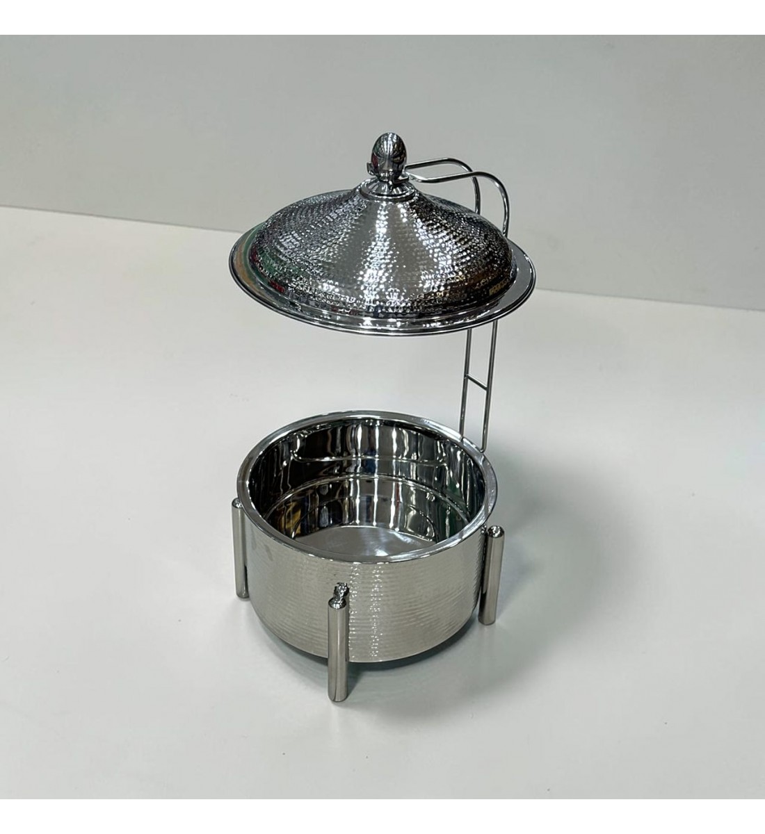 سخان طعام من الستانلس ستيل هندي غطاء استيل8لتر 