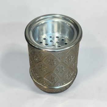 مبخرة المونيوم بنقشة 15×10×10سم 