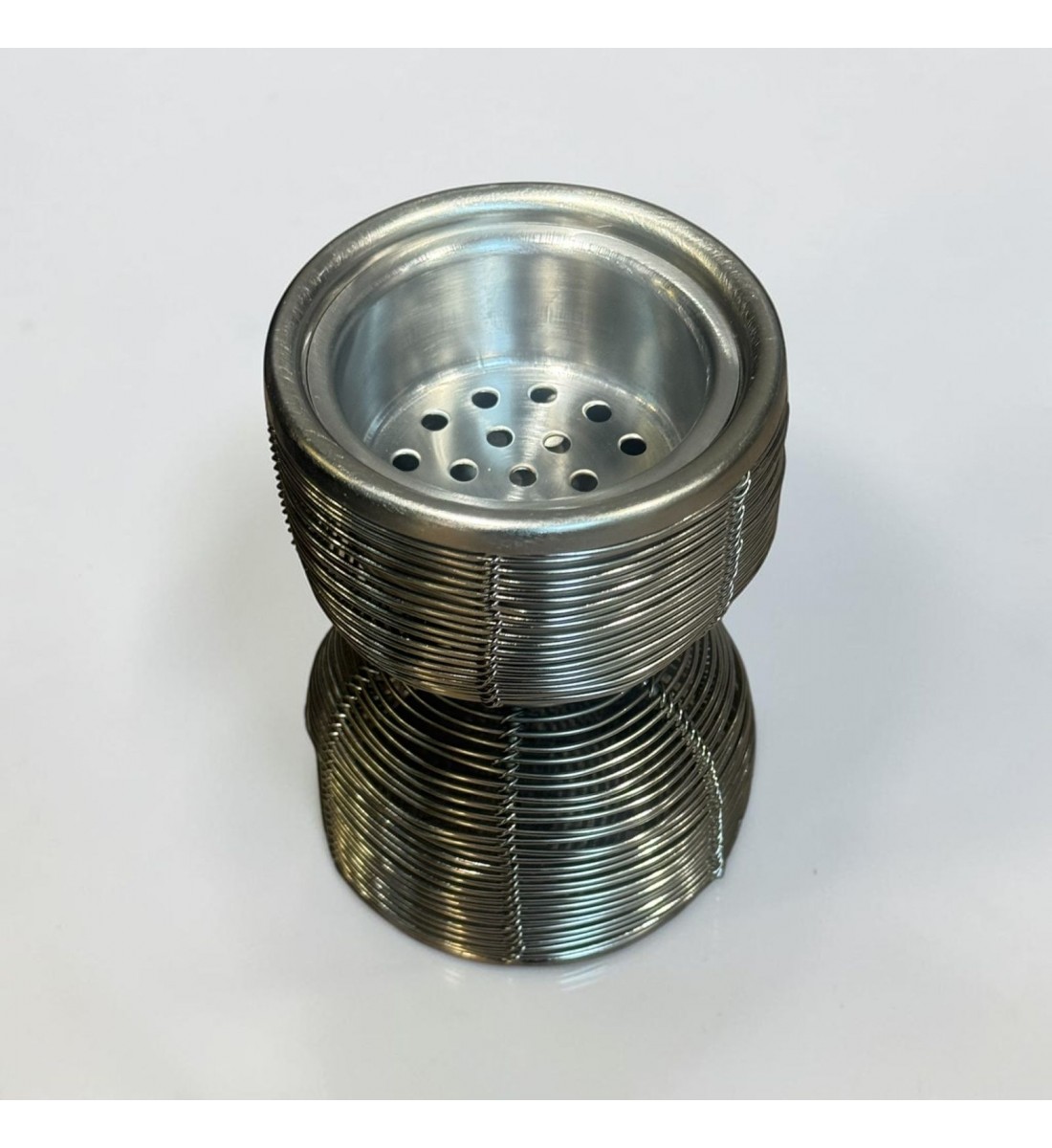 مبخرة المونيوم بنقشة 12×10×10سم 