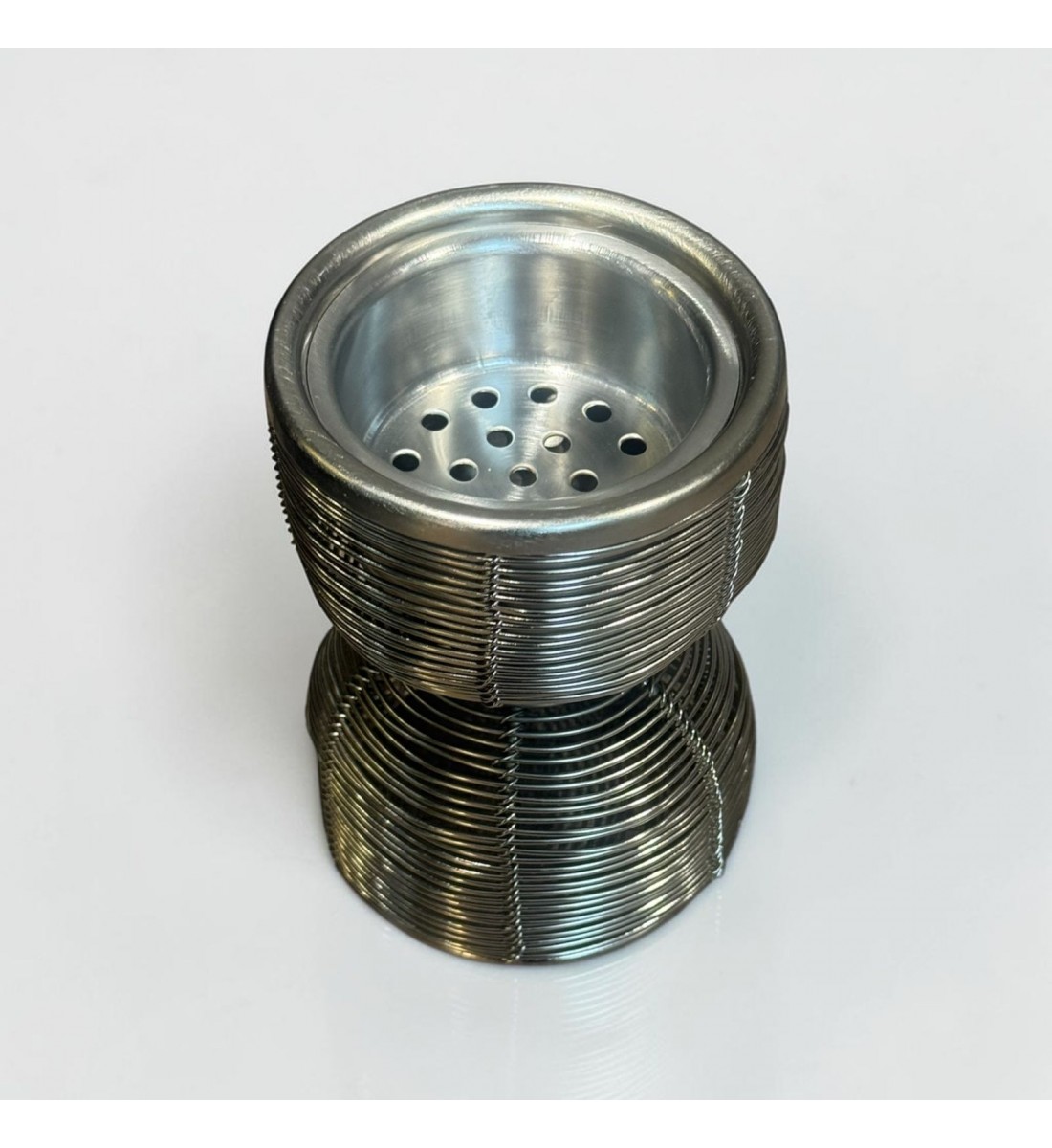 مبخرة المونيوم بنقشة 12×10×10سم 