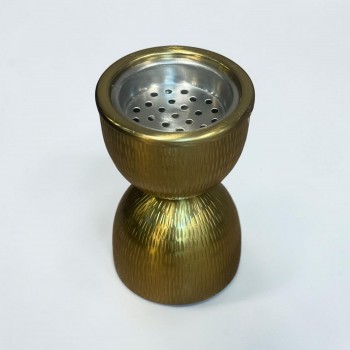 مبخرة المونيوم بنقشة 15×10×10سم 