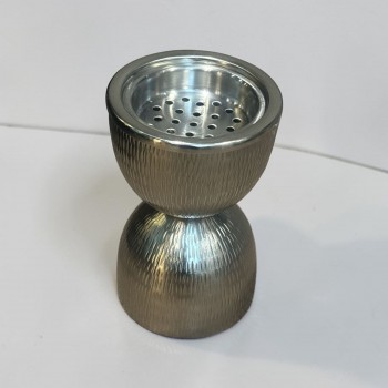 مبخرة المونيوم بنقشة 15×10×10سم 