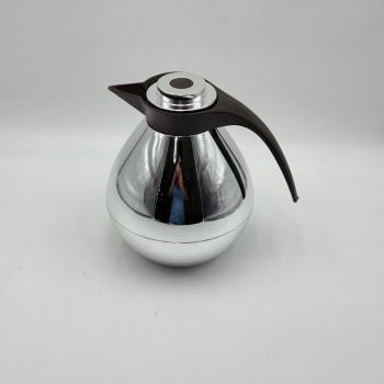 ترمس أنيق بتصميم عصري يجمع بين البساطة والفخامة، مصنوع من هيكل معدني1لتر 