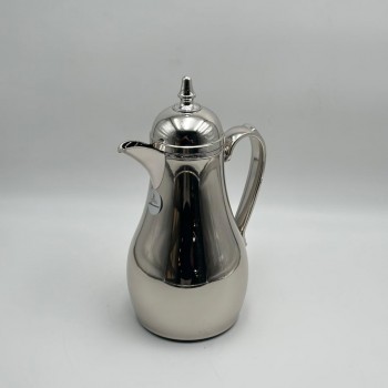 ترمس أنيق بتصميم عصري يجمع بين البساطة والفخامة، مصنوع من هيكل معدني1لتر 