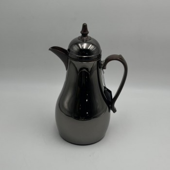 ترمس أنيق بتصميم عصري يجمع بين البساطة والفخامة، مصنوع من هيكل معدني1لتر 