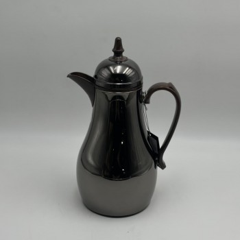 ترمس أنيق بتصميم عصري يجمع بين البساطة والفخامة، مصنوع من هيكل معدني1لتر 