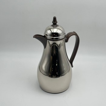 ترمس أنيق بتصميم عصري يجمع بين البساطة والفخامة، مصنوع من هيكل معدني1لتر 