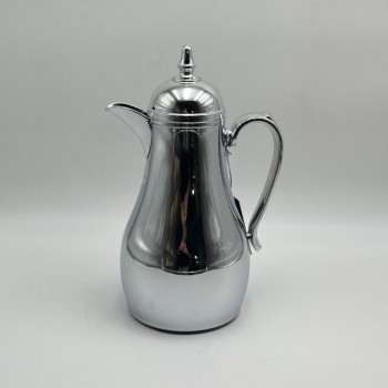 ترمس أنيق بتصميم عصري يجمع بين البساطة والفخامة، مصنوع من هيكل معدني1لتر 