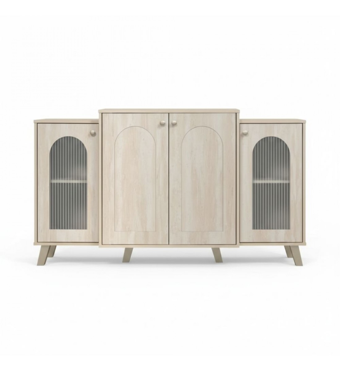 دولاب بوفية خشبي لمسة فخامة فاخرة