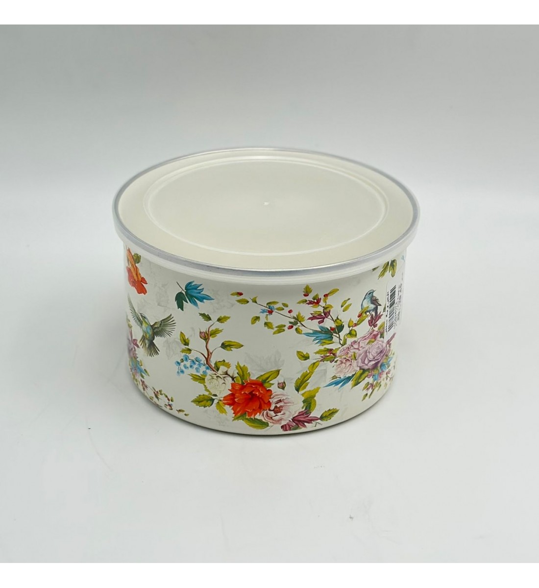 حافظة مدور بغطاء17×17×10سم 