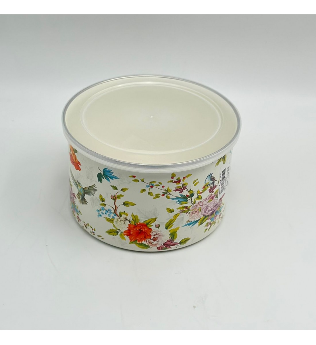 حافظة مدور بغطاء17×17×10سم 