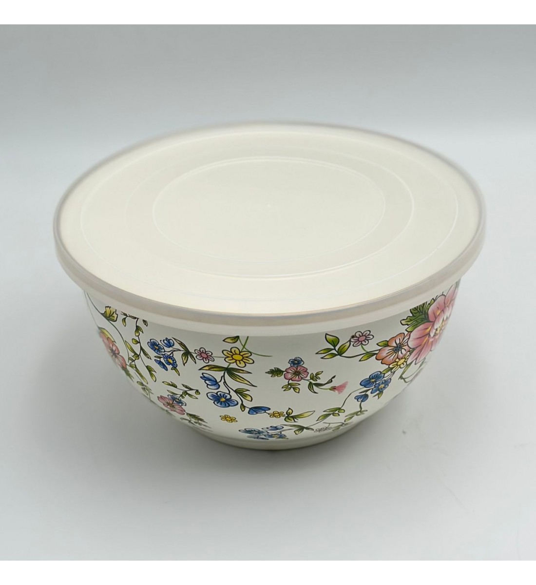 حافظة مدور بغطاء22×22×12سم 