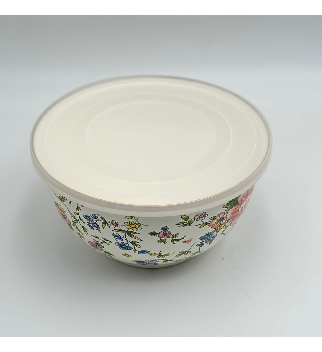 حافظة مدور بغطاء22×22×12سم 