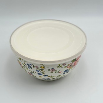 حافظة مدور بغطاء22×22×12سم 