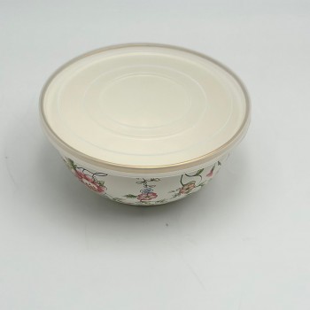 حافظة مدور بغطاء16×16×8سم