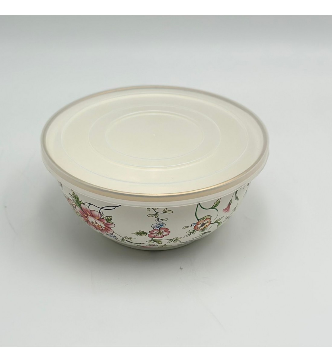 حافظة مدور بغطاء16×16×8سم