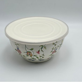 حافظة مدور بغطاء27×27×14سم 