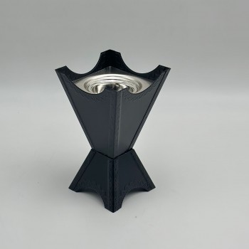 مبخرة بتصميم أنيق وعصري تضيف لمسة فخامة للمجالس والمساحات الداخلية 10×10×18سم 