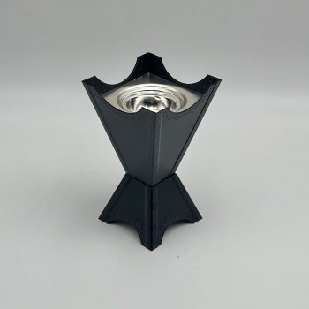 مبخرة بتصميم أنيق وعصري تضيف لمسة فخامة للمجالس والمساحات الداخلية 10×10×18سم 