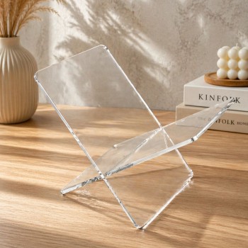 حامل أكريليك شفاف بتصميم عصري وأنيق30×21×28سم 