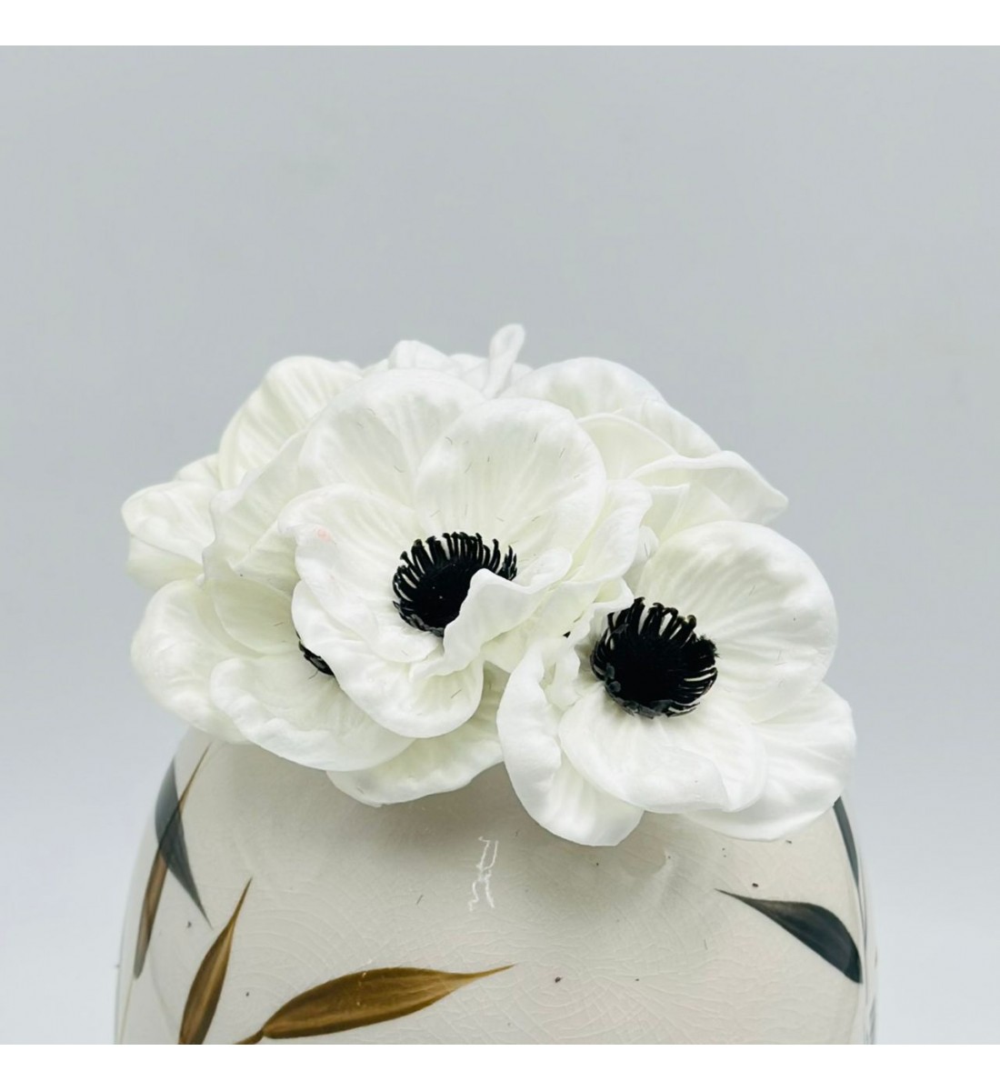 ورد شقائق النعمان صناعي شبه طبيعي