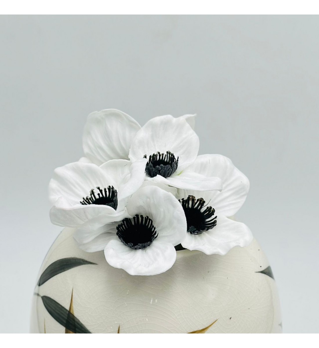 ورد شقائق النعمان صناعي شبه طبيعي