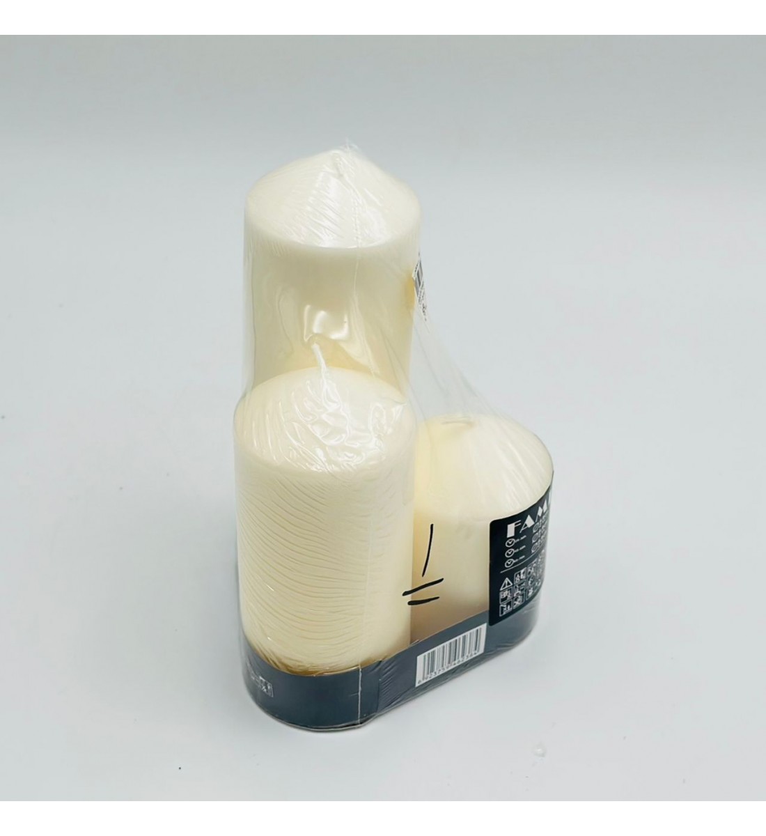 حزمة شموع غير معطّرة1*3