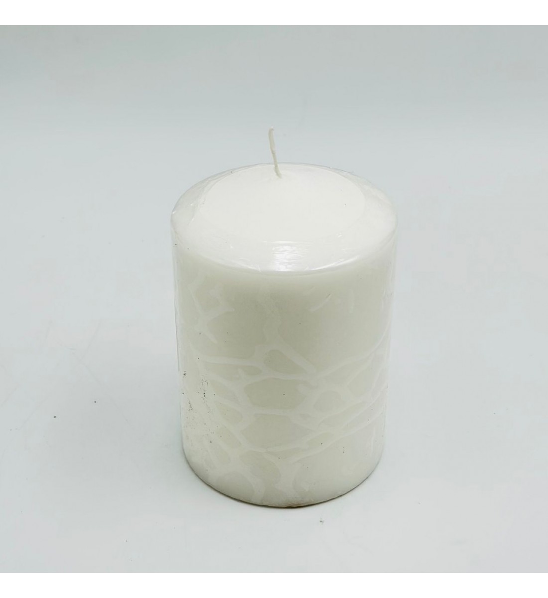 شمع غير معطّرة ابيض 10×15سم